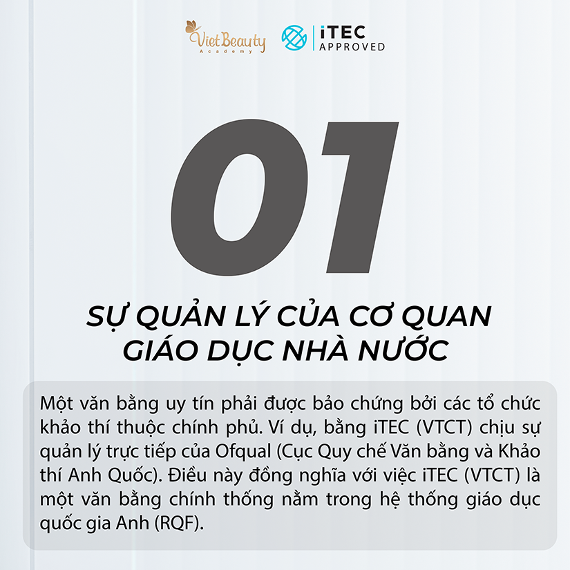 Cách Xác Thực Một Văn Bằng Thẩm Mỹ Quốc Tế Chuẩn Chỉnh | VietBeauty Academy