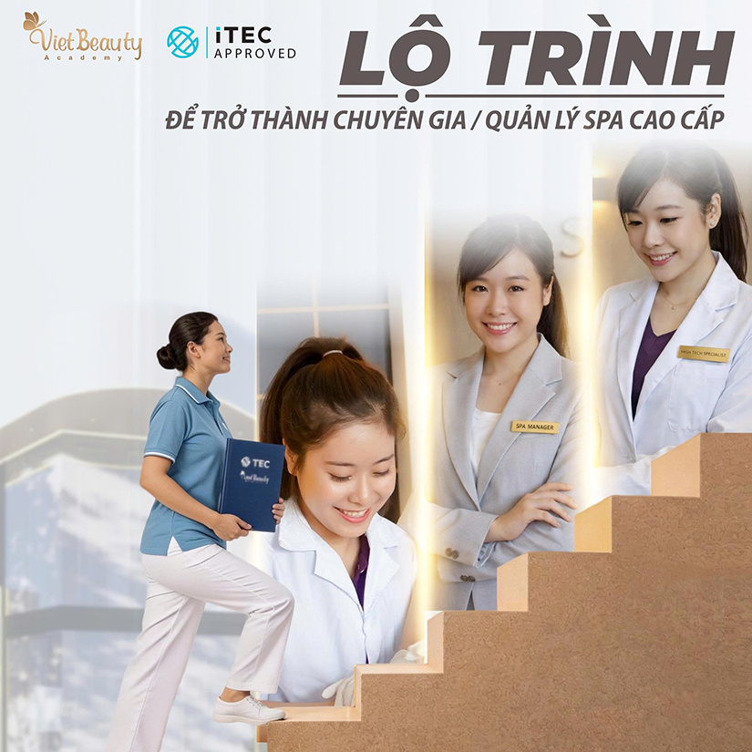 Lộ trình để trở thành chuyên gia quản lý spa cao cấp | VietBeauty Academy Lộ trình để trở thành chuyên gia quản lý spa cao cấp | VietBeauty Academy
