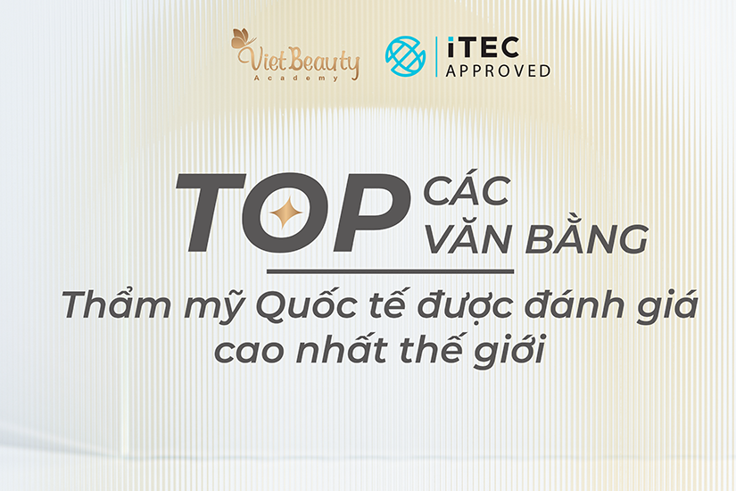 Top Các Văn Bằng Thẩm Mỹ Quốc Tế Được Đánh Giá Cao Trong Ngành Làm Đẹp | VietBeauty Academy Top Các Văn Bằng Thẩm Mỹ Quốc Tế Được Đánh Giá Cao Trong Ngành Làm Đẹp | VietBeauty Academy